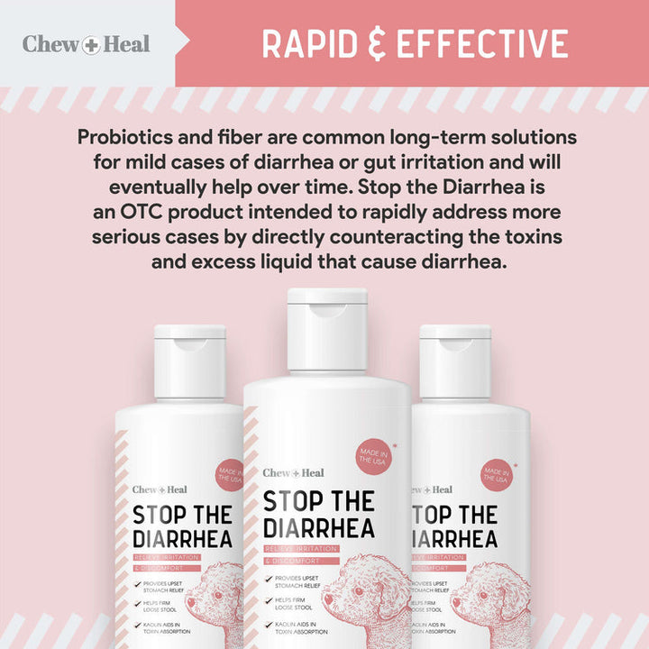 Stop The Diarrhea Liquid Digestive Aid for Dogs 12oz