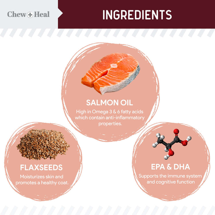 Savory Lamb Omega Skin & Coat Supplement for Dogs