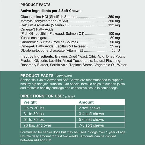 Senior Hip & Joint Dog Supplement