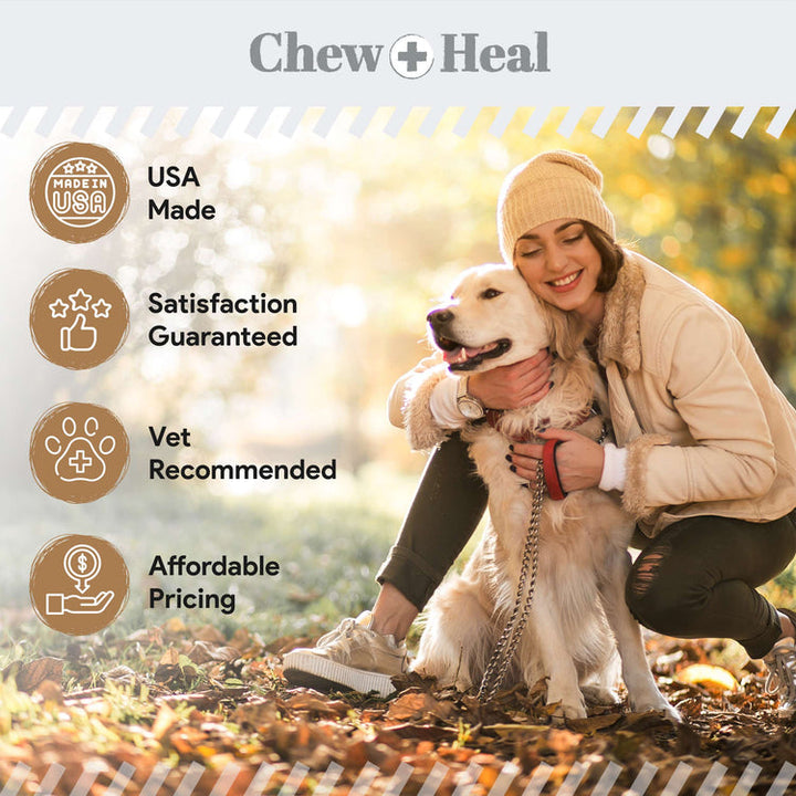 Peanut Butter Omega Skin + Coat Supplement for Dogs