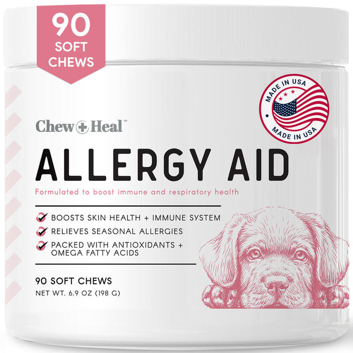 Allergy Aid Soft Chew Allergy Supplement for Dogs