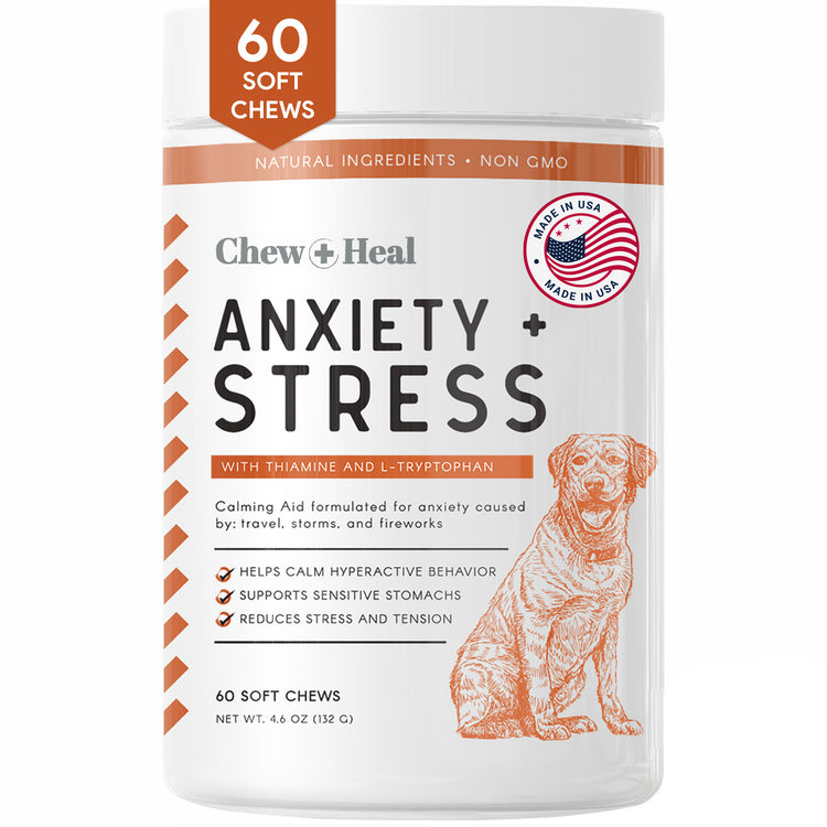 Travel-Sized Anxiety & Stress Chews Supplement for Dogs