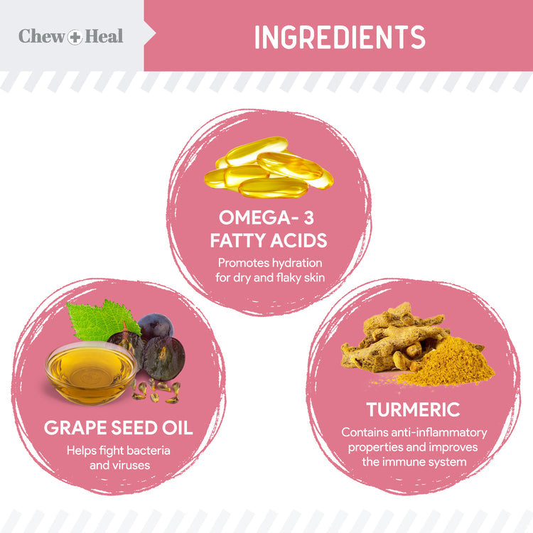 Allergy Aid Soft Chew Allergy Supplement for Dogs