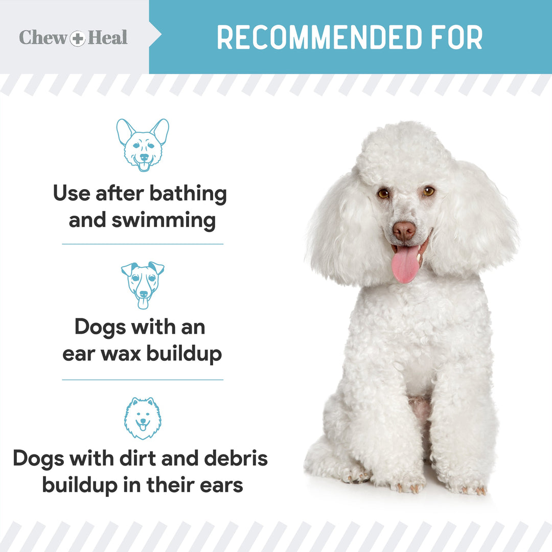 Fresh Scent, Soothing Aloe, Witch Hazel & Tea Tree Oil Dog Ear Cleaner 4oz