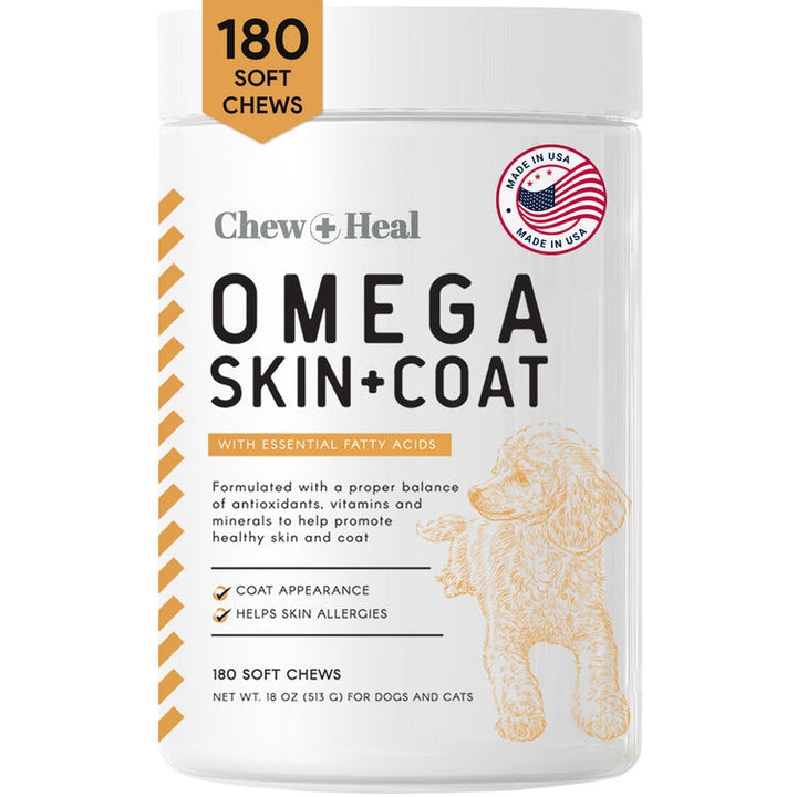 Omega Skin + Coat Dog Supplement