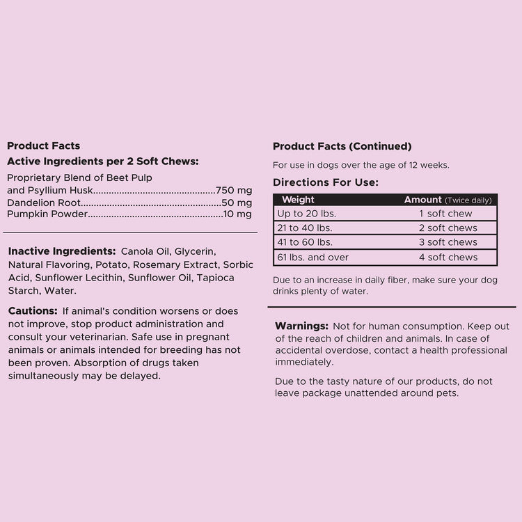 Stop the Scoot Anal Gland Support & Bowel Function Supplement for Dogs