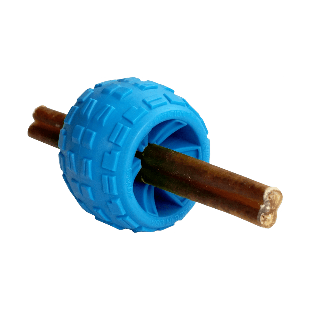 Dog Chew Holder - Cycle Dog High Roller Plus Blue