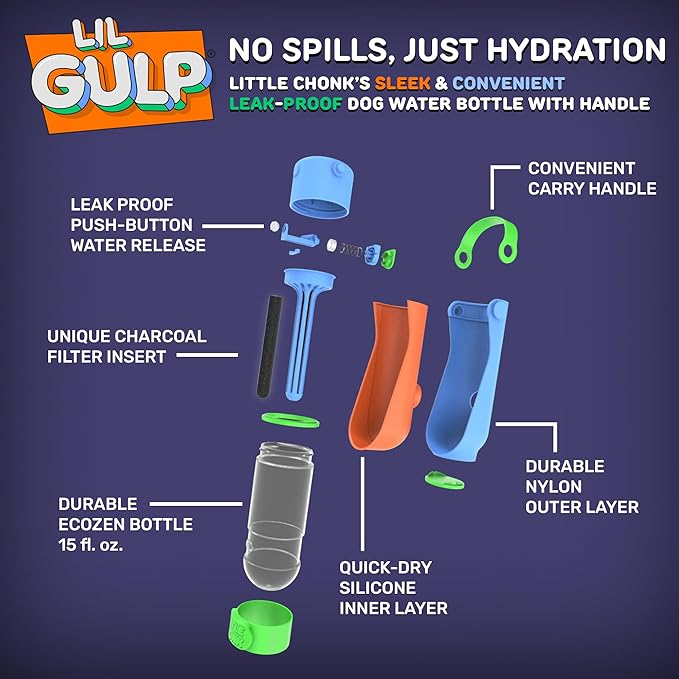 Lil Gulp The Ultimate Doggy Water Bottle