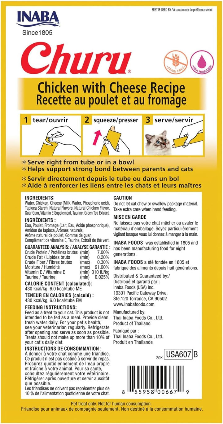 INABA Churu chicken with cheese