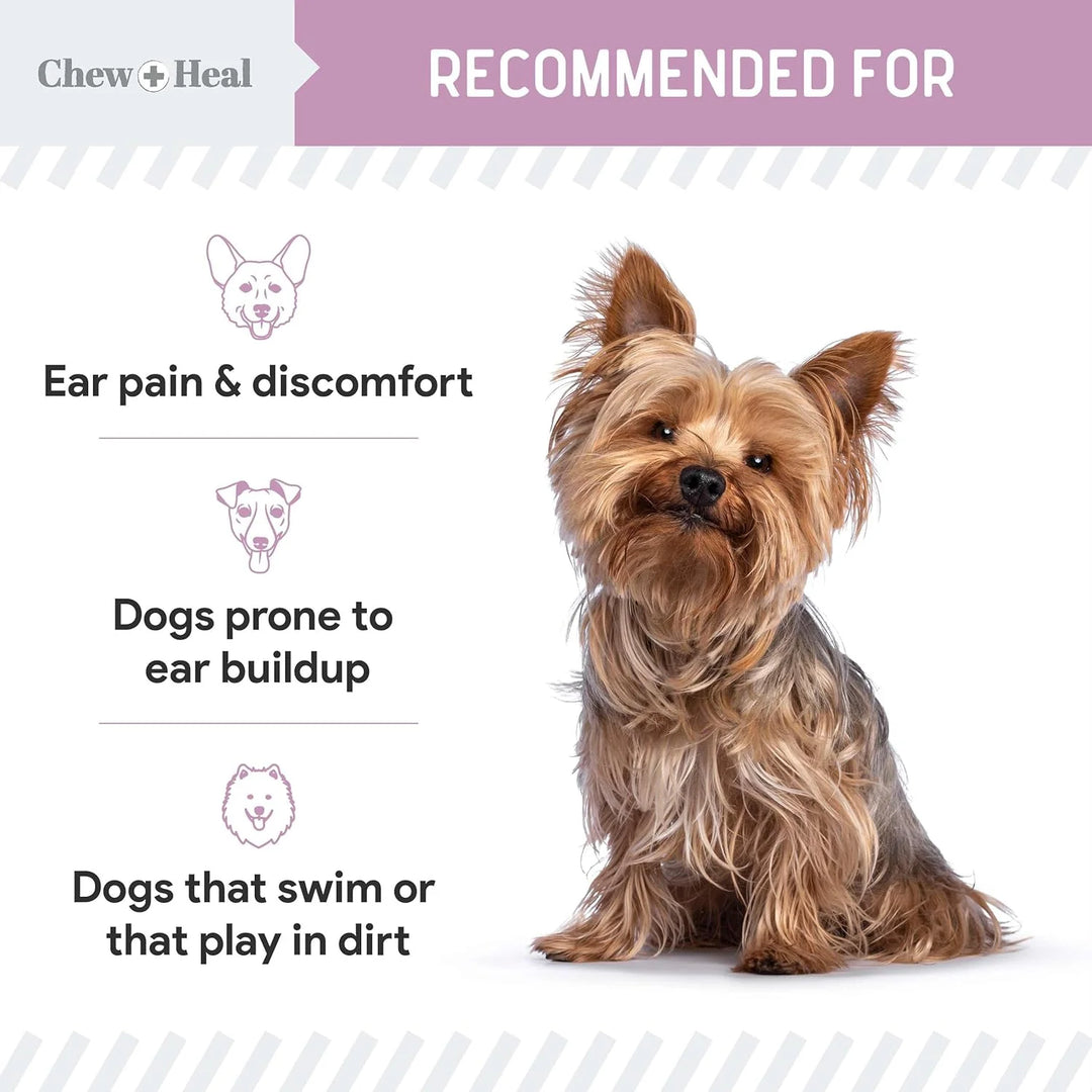 Advanced Antiseptic Otic Chlorhexidine Ear Flush for Dogs