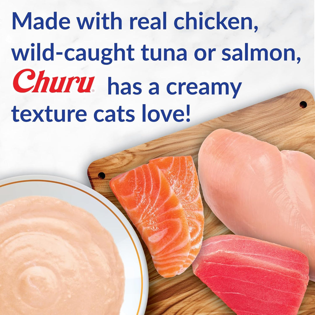 Inaba Churu Cat Tuna Varieties, 14g x 50 Tubes