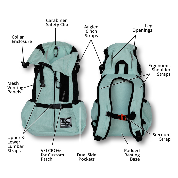 Klearance Air 2, Original Backpack Dog Carrier - Mint
