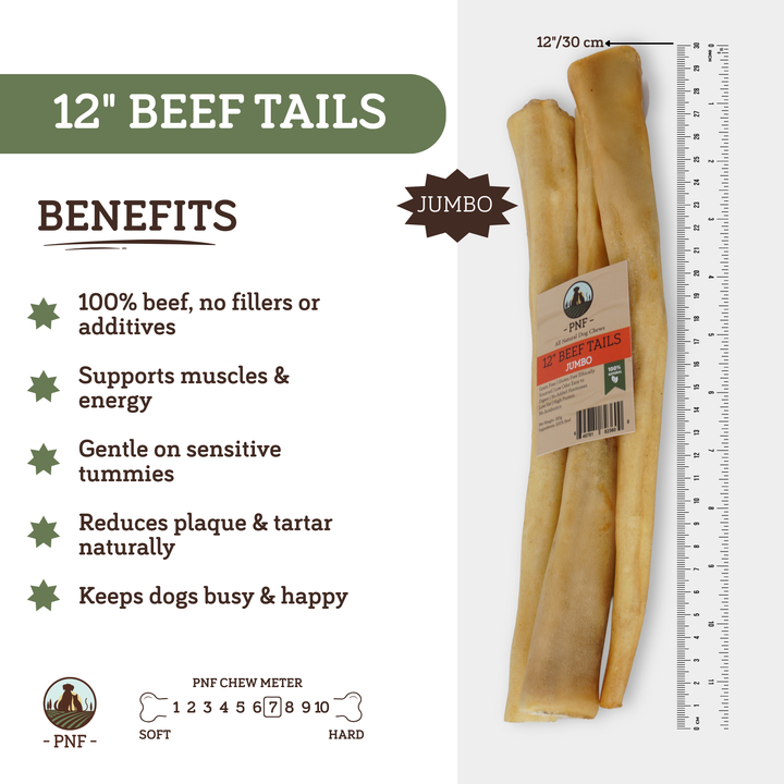 12" Beef Tails Jumbo