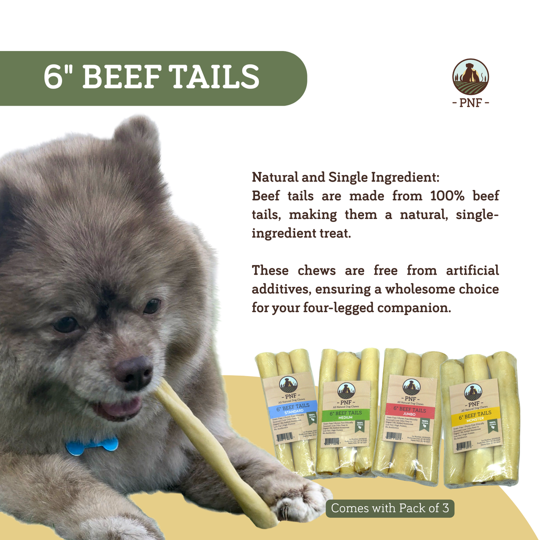 6" Beef Tails Jumbo
