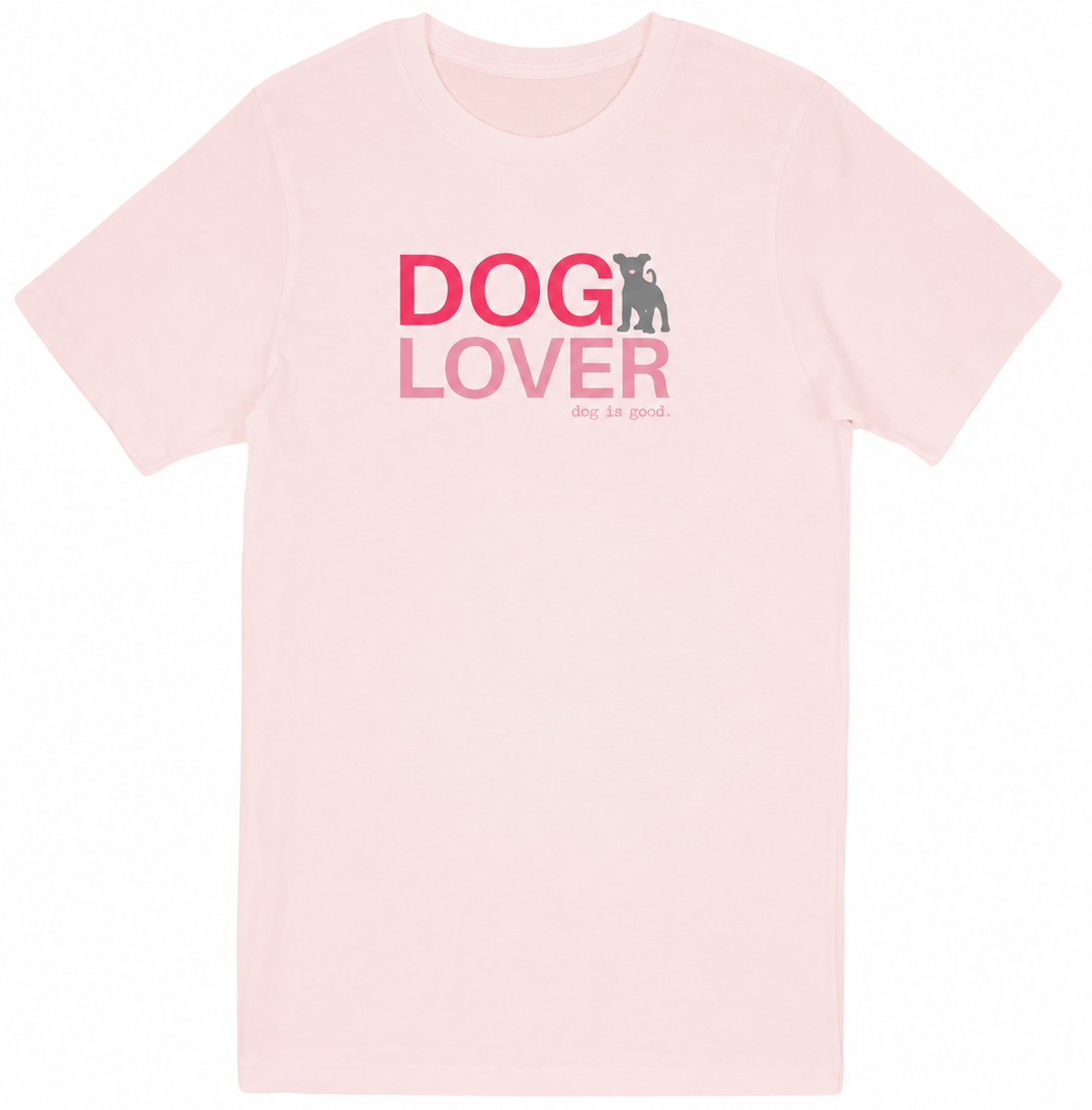T-shirt: Dog Lover Puppy Heart (Pink)