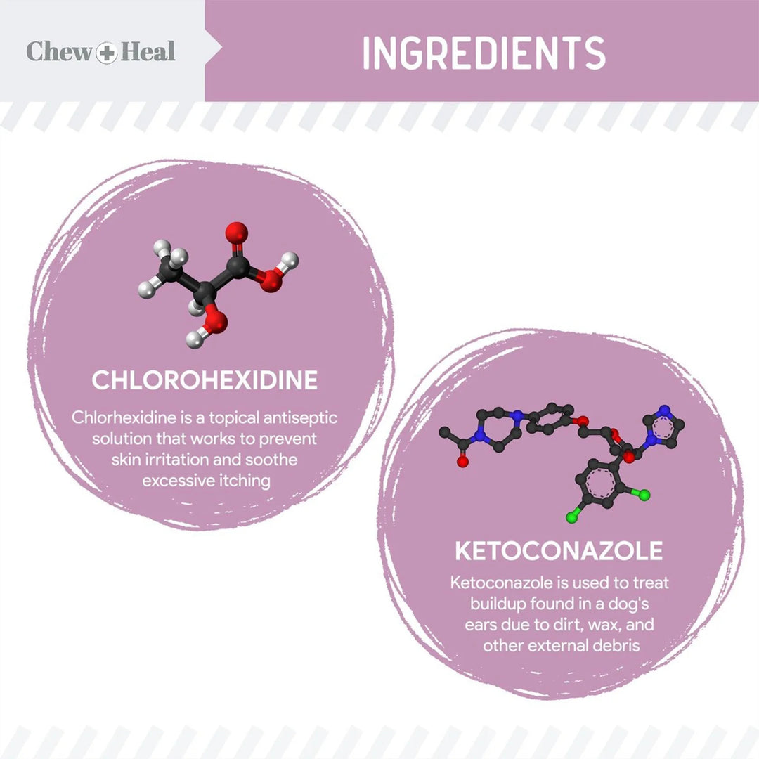 Advanced Antiseptic Otic Chlorhexidine Ear Flush for Dogs
