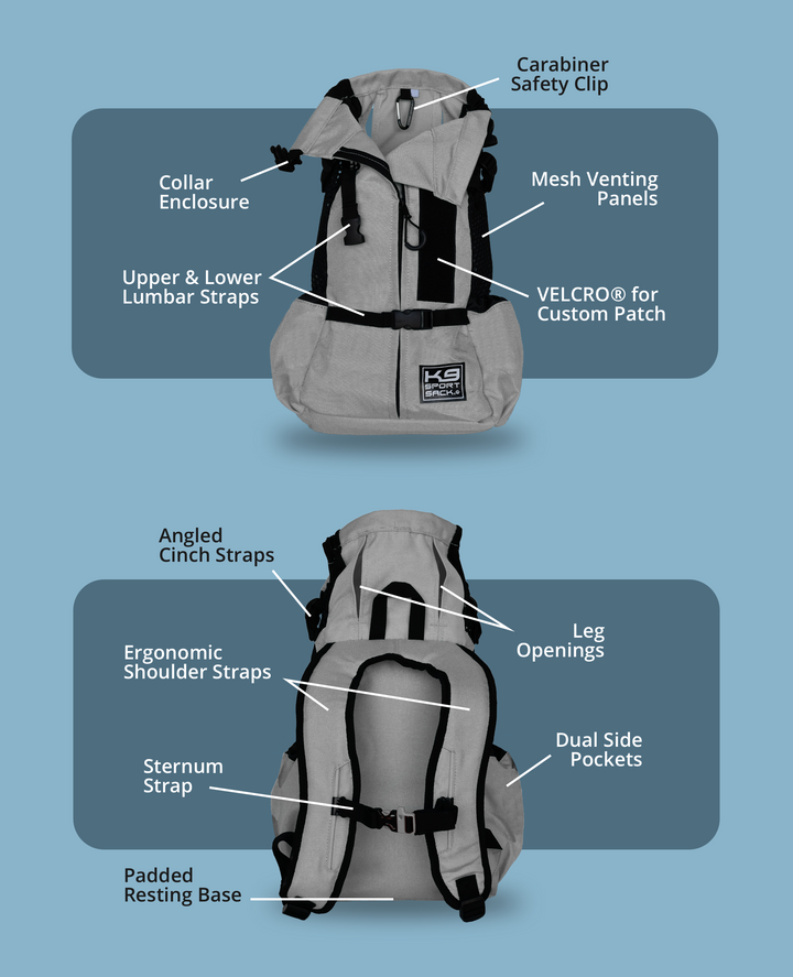 Klearance Air 2, Original Backpack Dog Carrier - Mint