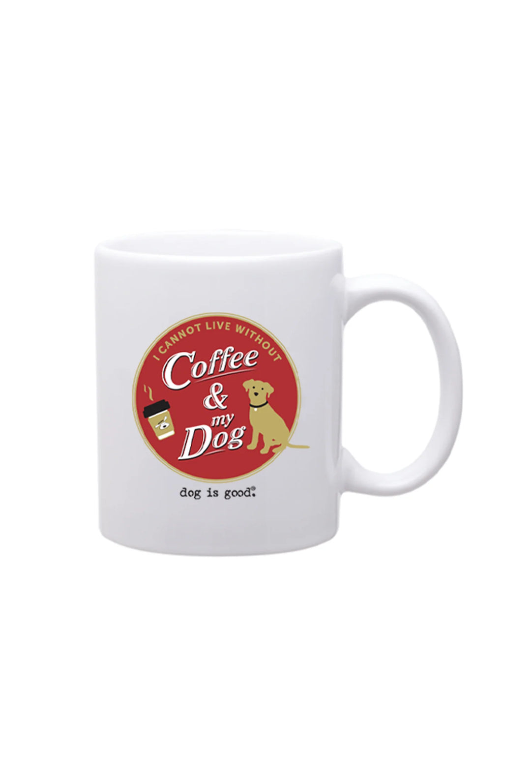 Mug: Coffee and My Dog (14oz)