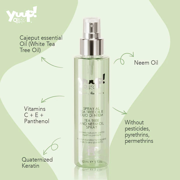 Yuup! Home - Tea Tree and Neem Oil Spray 150ml / 5fl.oz