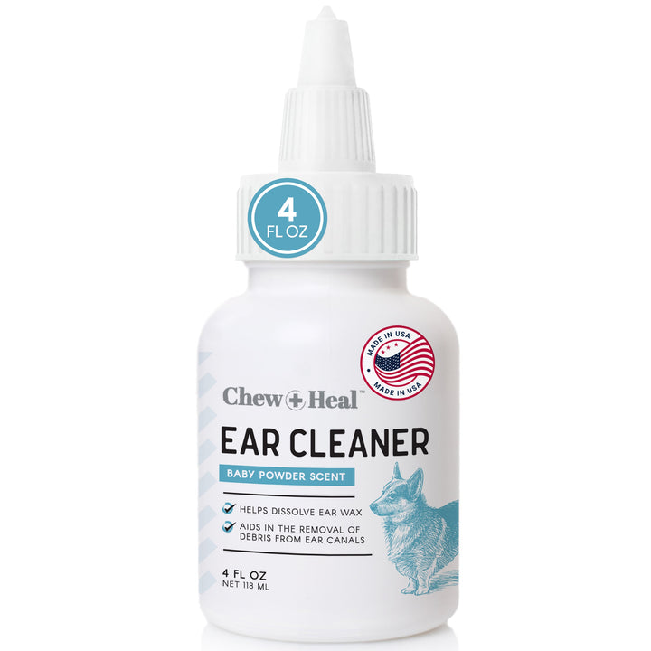 Fresh Scent, Soothing Aloe, Witch Hazel & Tea Tree Oil Dog Ear Cleaner 4oz