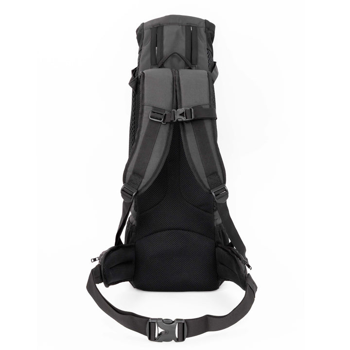 Knavigate - Advanced Dog Carrier with Internal Frame & Hip Belt, Black