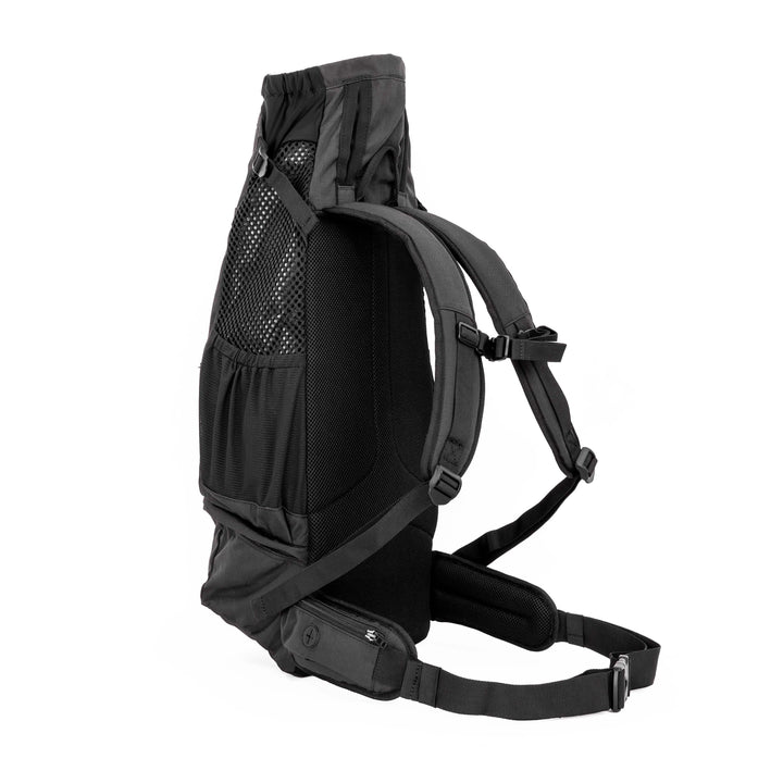 Knavigate - Advanced Dog Carrier with Internal Frame & Hip Belt, Black