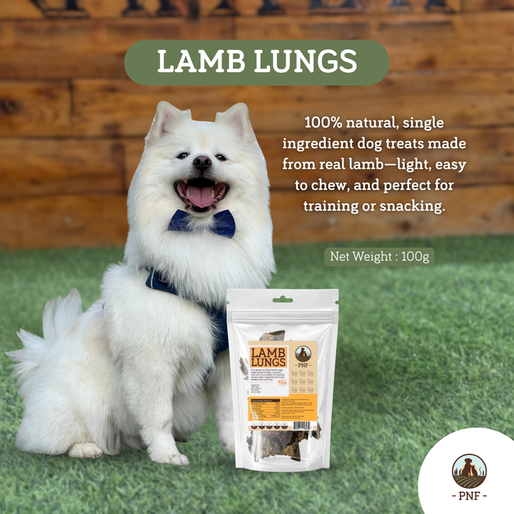 Lamb Lungs Treats 100g