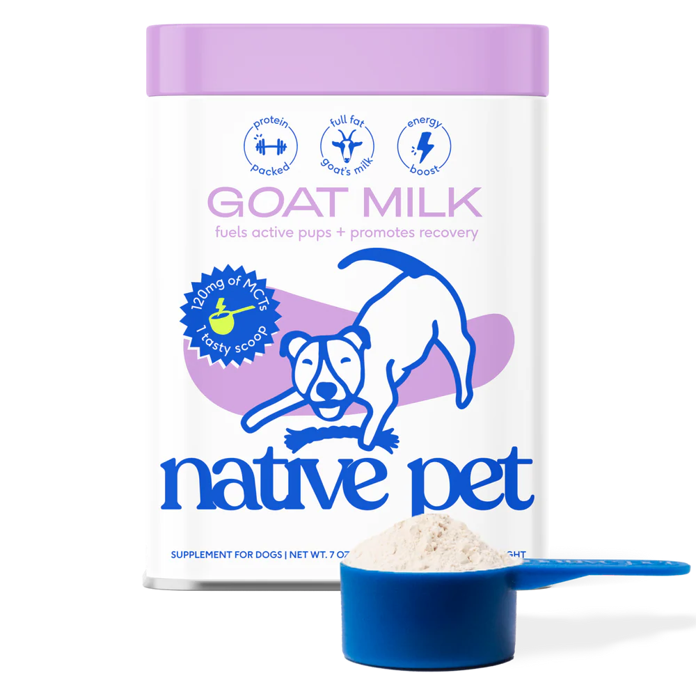 Goat Milk - Fuels active pups + promotes recovery