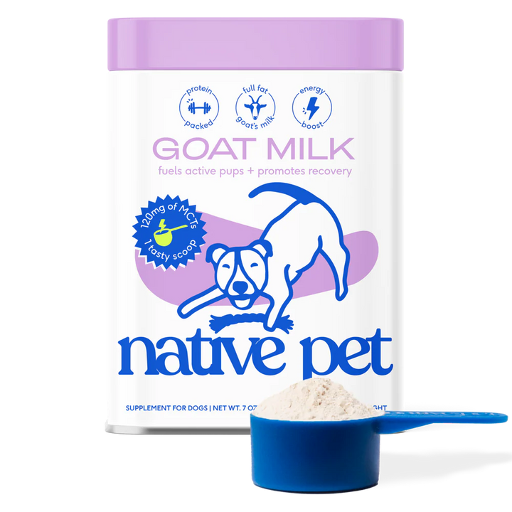 Goat Milk - Fuels active pups + promotes recovery