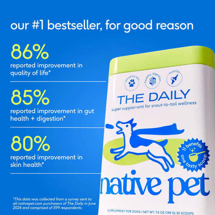 The Daily-Super supplement for snout-to-tail wellness