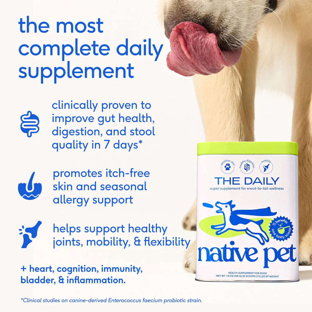 The Daily-Super supplement for snout-to-tail wellness