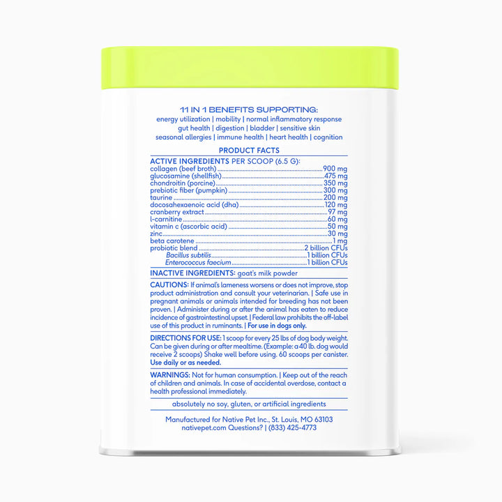 The Daily-Super supplement for snout-to-tail wellness