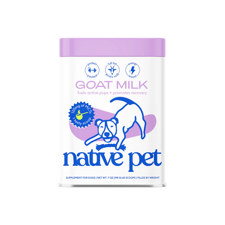 Goat Milk - Fuels active pups + promotes recovery