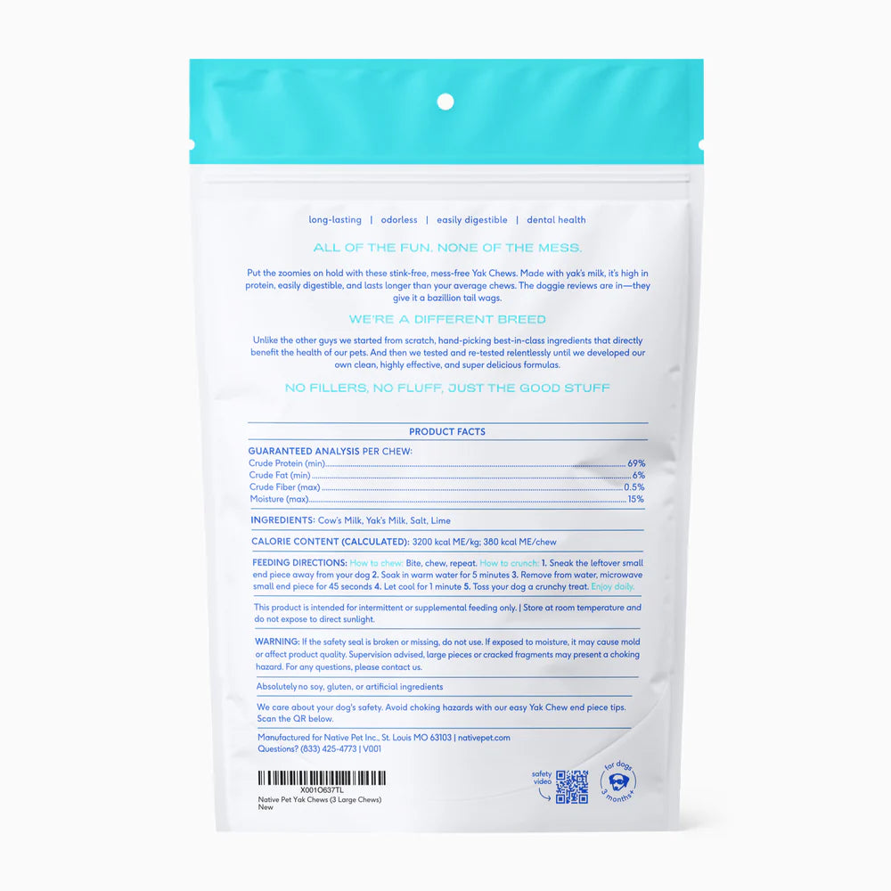 Yak Dental Chews