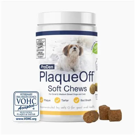 ProDen PlaqueOff Soft Chews - Dogs (For small and medium dogs)