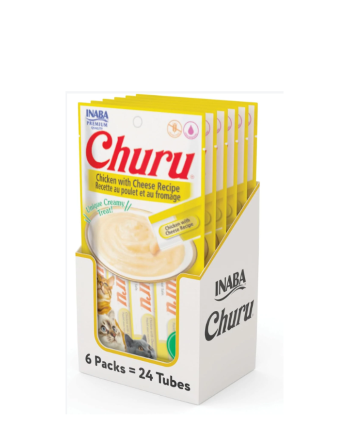 INABA Churu chicken with cheese