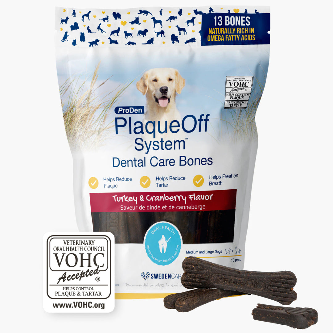 Dental Care Bones - Turkey and Cranberry Flavor