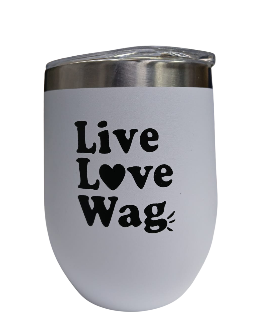 Stainless Steel Tumbler (Live love wag )