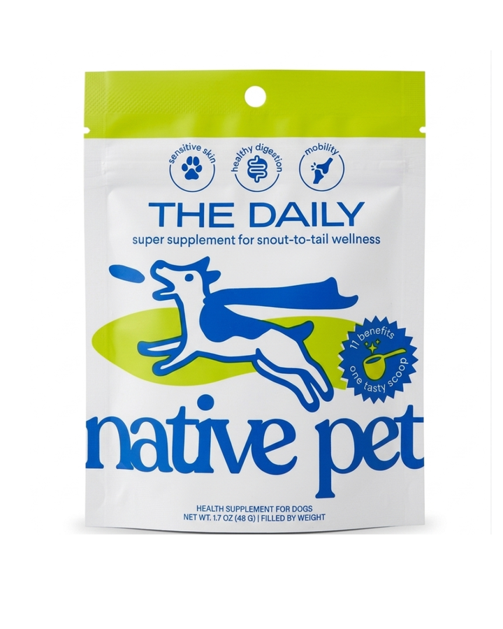 The Daily-Super supplement for snout-to-tail wellness  1.7 Oz