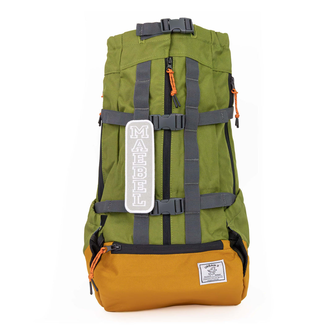 Urban 3  Dual Use Dog Carrier & Traditional Backpack - Green