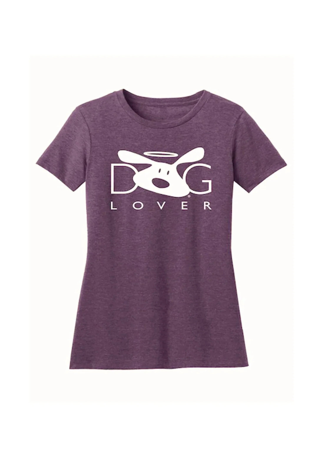 T-shirt: Dog Lover (Plum)