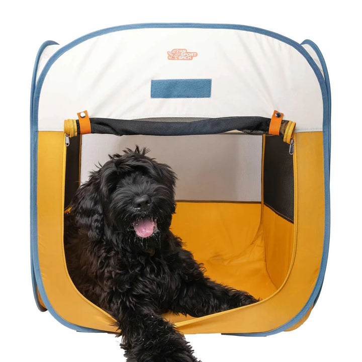 K9 Kennel Pop-Up Dog Tent - Yellow