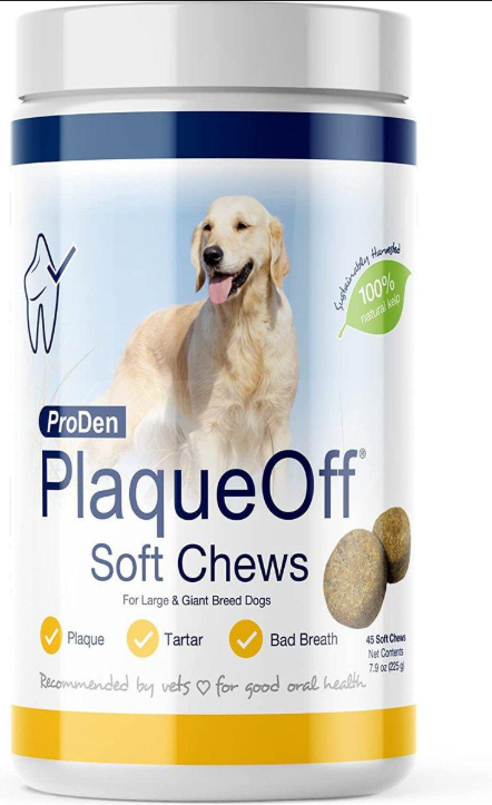 ProDen, PlaqueOff Soft Chews, For Large & Giant Breed Dogs