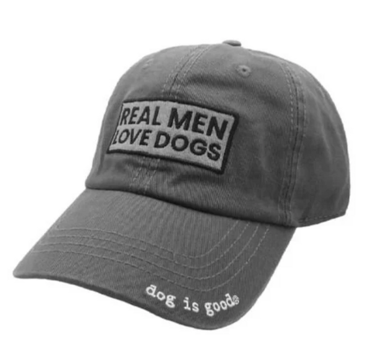 Hat: Real Men Love Dogs