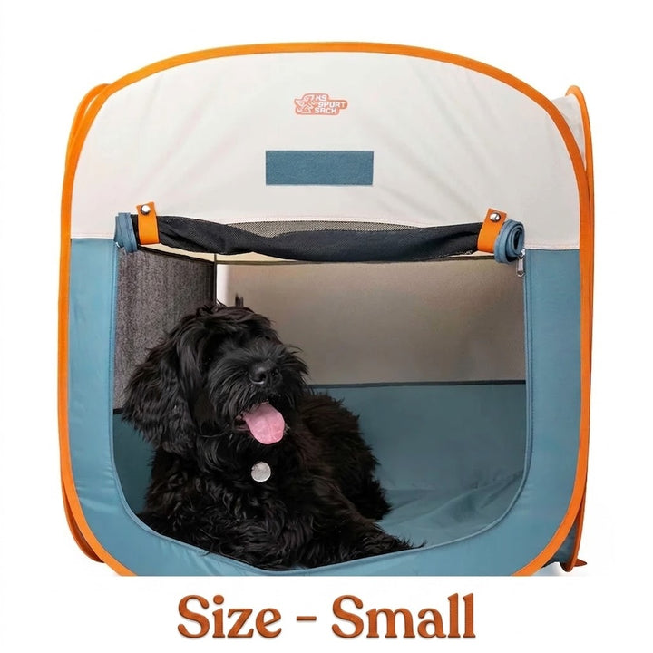 K9 Kennel Pop-Up Dog Tent - Blue